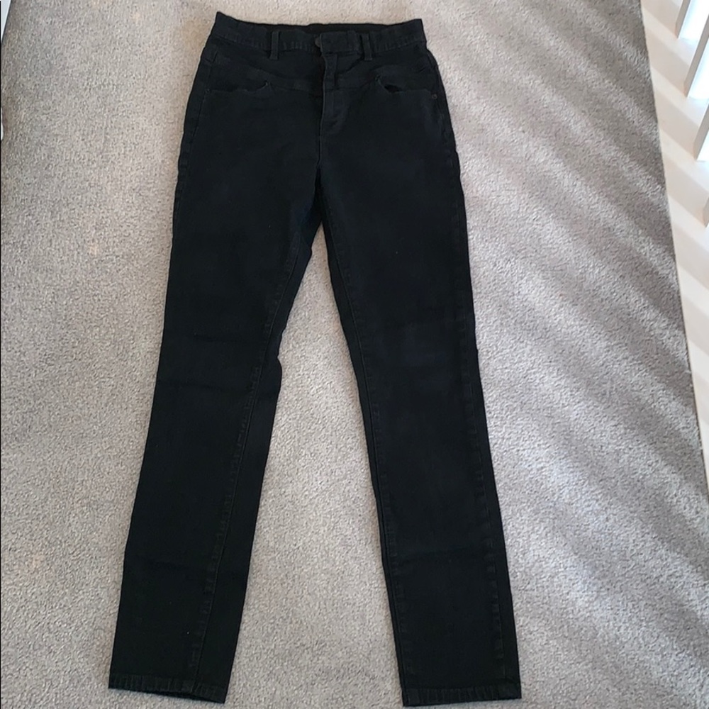 Extreme high wasted skinny jeans